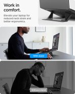 Slim Fold Non Adhesive Laptop Stand - Image 25