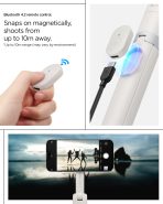 Tripod Selfie Stick (Mag Fit+) | S581W - Image 15