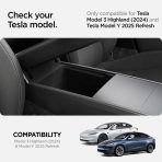 Armrest Console Organizer Upper Tray | 2-Section - Image 2