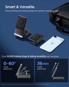2-in-1 Magnetic Qi2.2 Wireless Charger | EF302MOQ (Mag Fit) - Image 10
