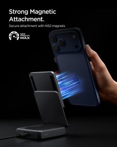 2-in-1 Magnetic Qi2.2 Wireless Charger | EF302MOQ (Mag Fit) - Image 11