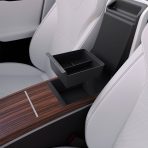 Non-Slide Center Console Organizer | 3-Section - Image 3